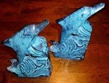 Lovely vintage dolphin brass