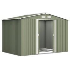 Outsunny 9 x 6FT Galvanised