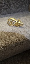 4326 Gold Maus Mouse Swarovski