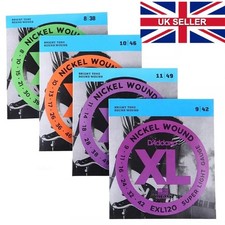 Electric Guitar Strings By D'Addario Various Gauge,