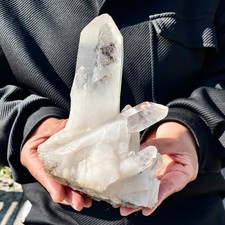 2.45LB A+++ Large Himalayan top quartz clusters/mineral samples -