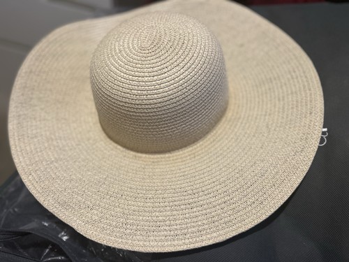 Wide brim animal print - , straw
