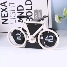 Flip Clock Bicycle Shape Flip