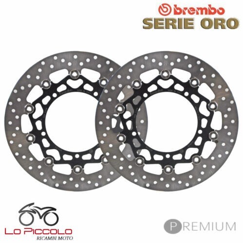 Pair front brake discs - of,