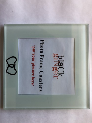 Glass picture photo frame - glass,