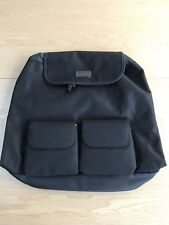 Aramis Backpack Rucksack Black Canvas Bag NEW