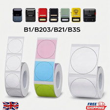 Round Thermal Labels Self