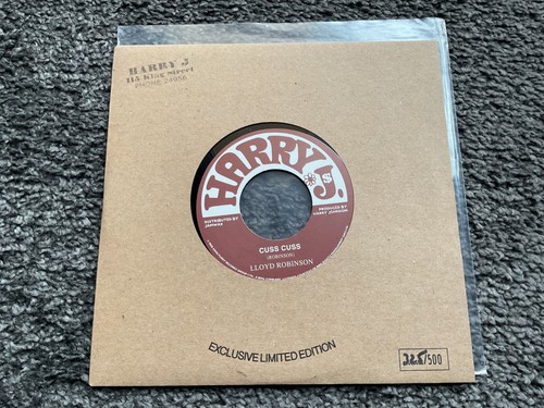 Lloyd robinson cuss - cuss, 7"