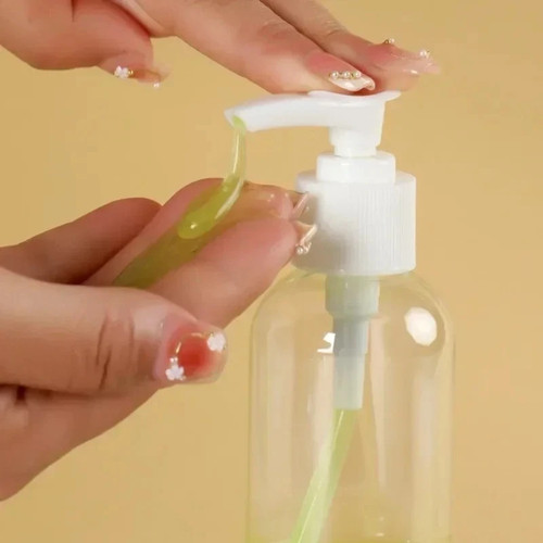 Plastic pump bottles 400ml - plastic,