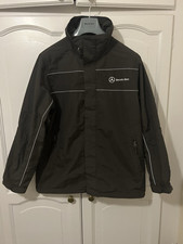 New Genuine Mercedes Benz Men's Outer Outdoor Jacket Grey - Size Small