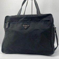 Prada Triangle Logo Briefcase
