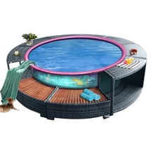 Poly rattan lazy spa - lazy,