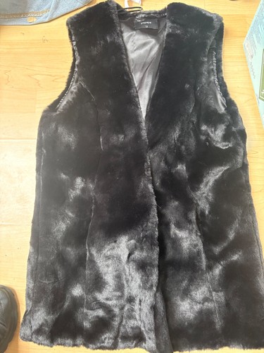 Ladies fur gilet size - ladies,