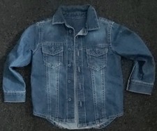 Boys Denim Blue Jeans Jacket Sizes 2-3 Years
