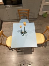 Formica Vintage Blue Table Mid