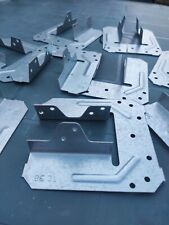 15x  GALVANISED STEEL TRUSSES CLIPS HANGERS FIXING GIRDERS RAFTERS ROOFING...