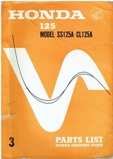 HONDA SS125A & CL125A ORIGINAL
