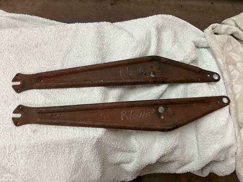 Webb girder fork blades - fork, 1930's