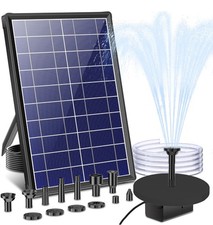 Biling 7.5W Solar Water Pump for Water Feature, Outdoor Solar Pond Pump Garden