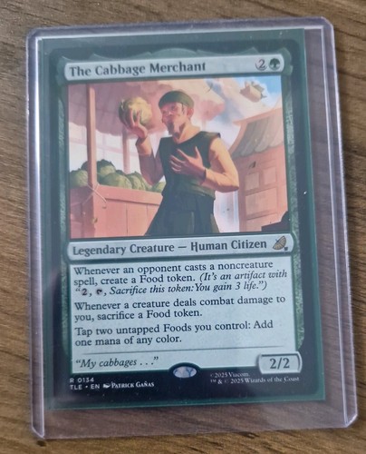 Mtg the cabbage merchant - cabbage,