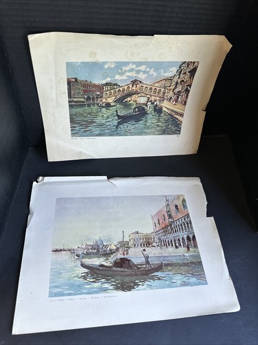 Vintage venice italy art - vintage,