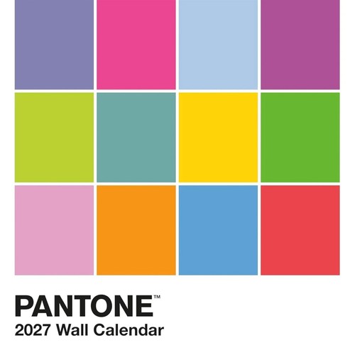 Pantone calendar 2027 wall - 2027,,