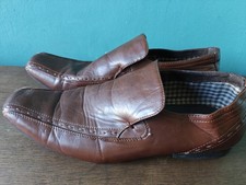 Beckett Men's Leather Shoes Size 12 Brown