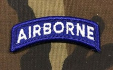 US ARMY AIRBORNE TAB; FULL