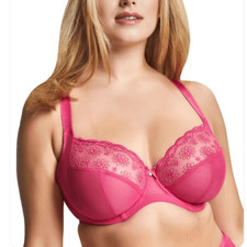 Sculptresse by Panache Harmony Plunge Underwire Bra (10836) Hot Pink 38GG/38 J