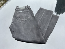 Harley Davidson Jeans Waist Size 32in Inside Leg 28in In Black And Straight Leg