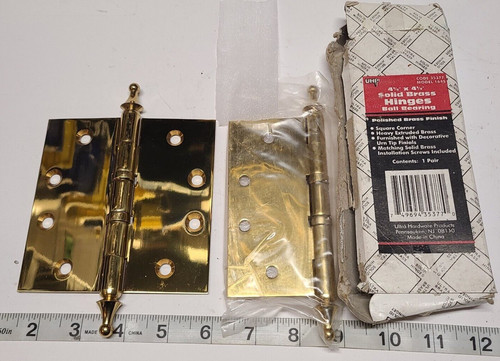 Solid polished brass door - polished,