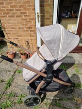 Peg Perego Rose Gold/Pink Pram/Pushchair/Cot Combination.