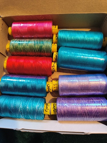Set silk threads - of, for