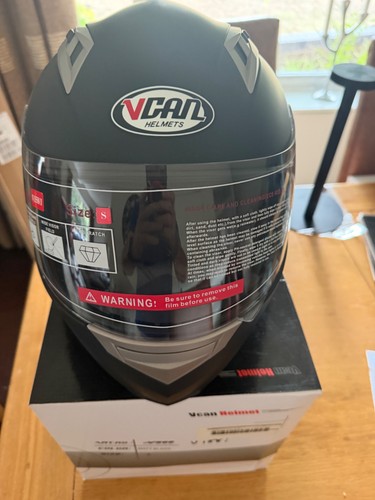 Vcan 158i motorcycle - , helmet