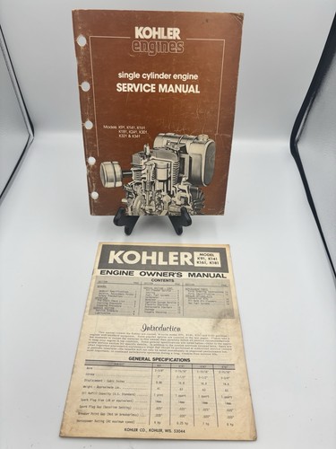 Kohler series engine manuals - kohler, k-series