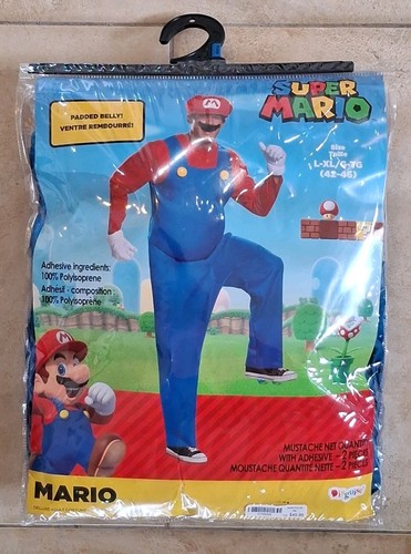 New super mario deluxe adult - new!,