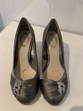 Debut Ladies Silver Shoes