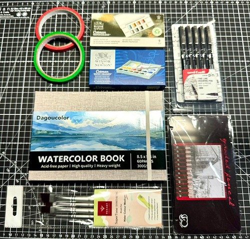 Watercolour creative set 2 - watercolour,