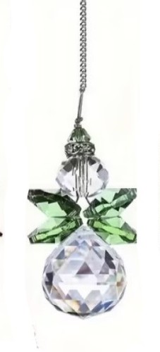 Hanging crystal angel - hanging,