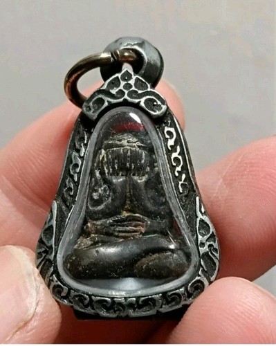 Thai buddha old blackened - buddha,