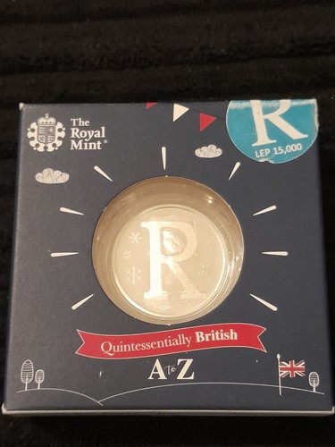 2018 letter 10psilver proof - r,