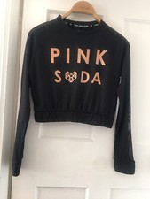 PINK SODA SPORT Size 6 Black
