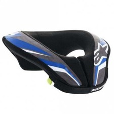 2026 ALPINESTARS YOUTH NECK ROLL BRACE COLLAR BLACK BLUE KIDS JR MOTOCROSS MX