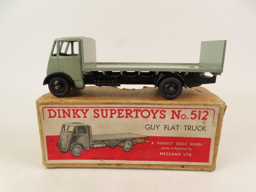 Dinky 512 guy flat - truck, with