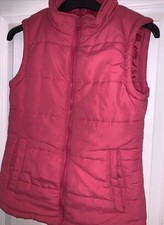 Girls Miss E-vie Gilet In Pink