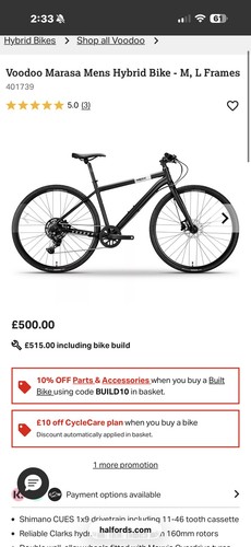Voodoo marasa hybrid bike - voodoo,