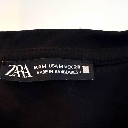 Zara black knit crew neck - zara,