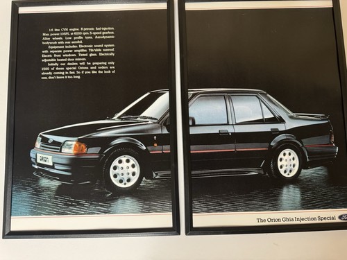 New framed print ford orion - framed,