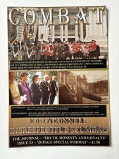 2004 U.V.F. Ulster Volunteer Force “Combat”Magazine.