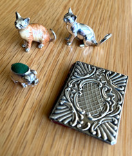 Sterling silver items - 4,